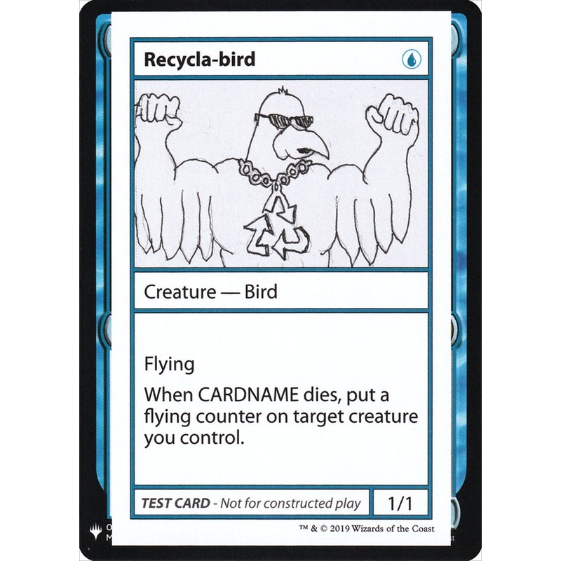 Recycla-bird [Mystery Booster Playtest Cards]