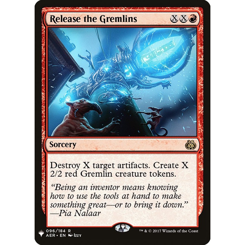 Release the Gremlins [The List]