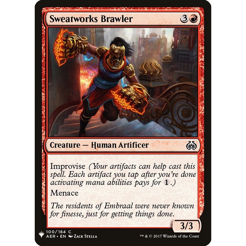 Sweatworks Brawler [Mystery Booster]