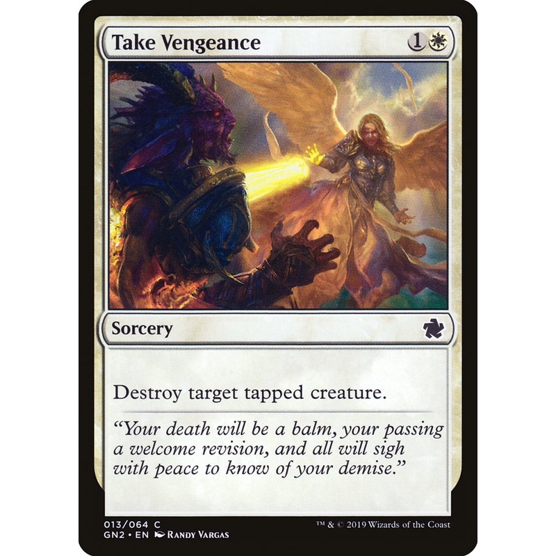 Take Vengeance [Game Night 2019]