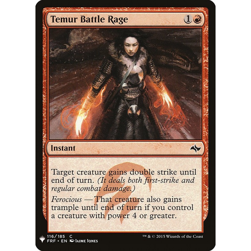 Temur Battle Rage [Mystery Booster]