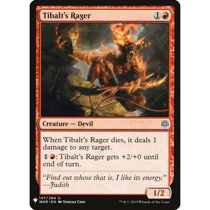 Tibalt's Rager [Mystery Booster]