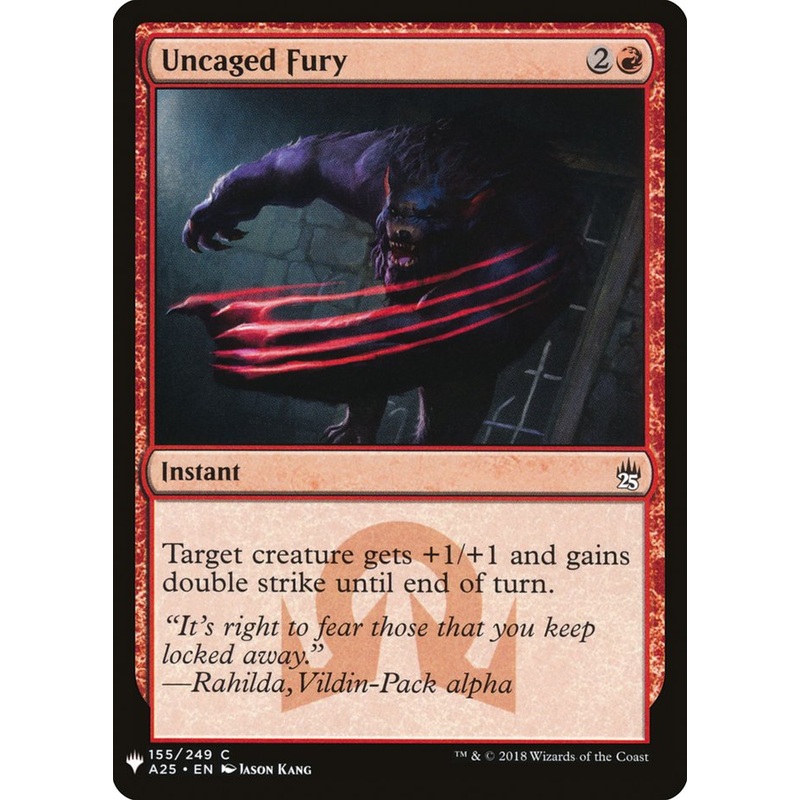 Uncaged Fury [Mystery Booster]
