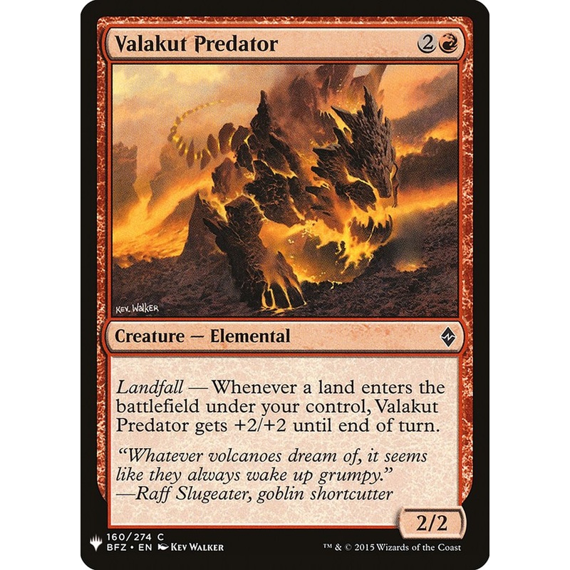 Valakut Predator [Mystery Booster]