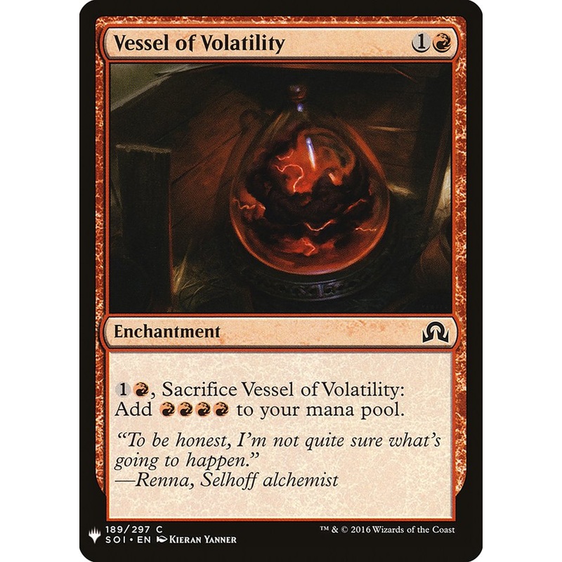 Vessel of Volatility [Mystery Booster]