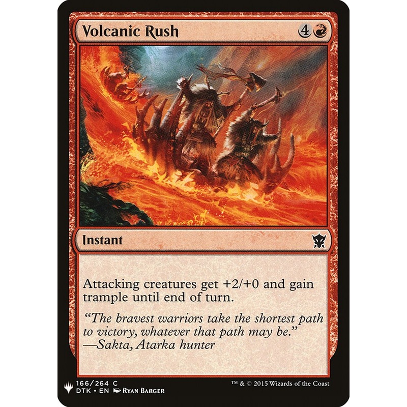 Volcanic Rush [Mystery Booster]