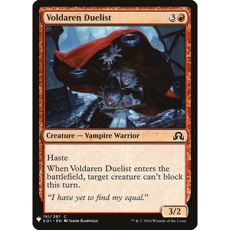 Voldaren Duelist [Mystery Booster]