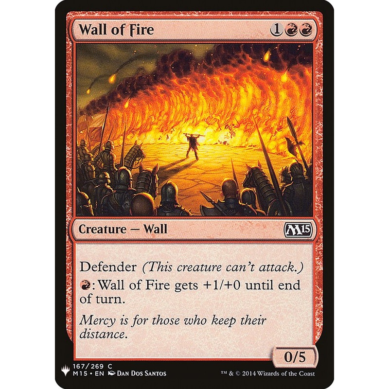 Wall of Fire [Mystery Booster]