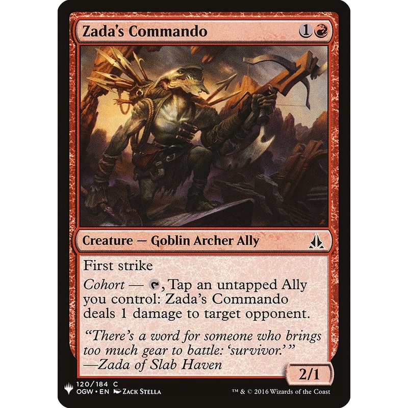 Zada's Commando [Mystery Booster]
