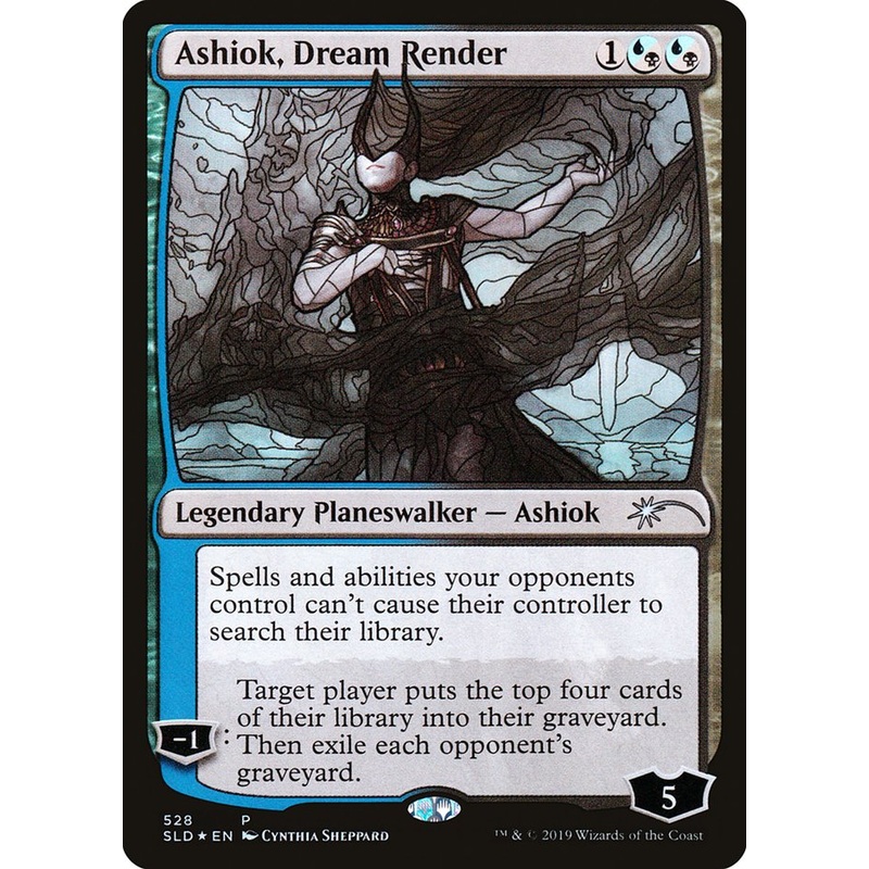 Ashiok, Dream Render (Stained Glass) [Secret Lair Drop Promos]
