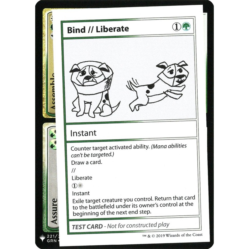 Bind // Liberate [Mystery Booster Playtest Cards]