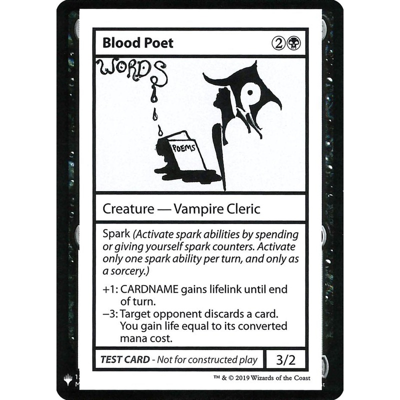 Blood Poet [Mystery Booster Playtest Cards]