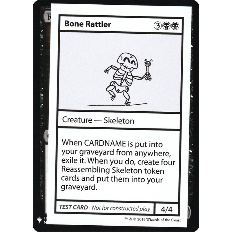 Bone Rattler [Mystery Booster Playtest Cards]