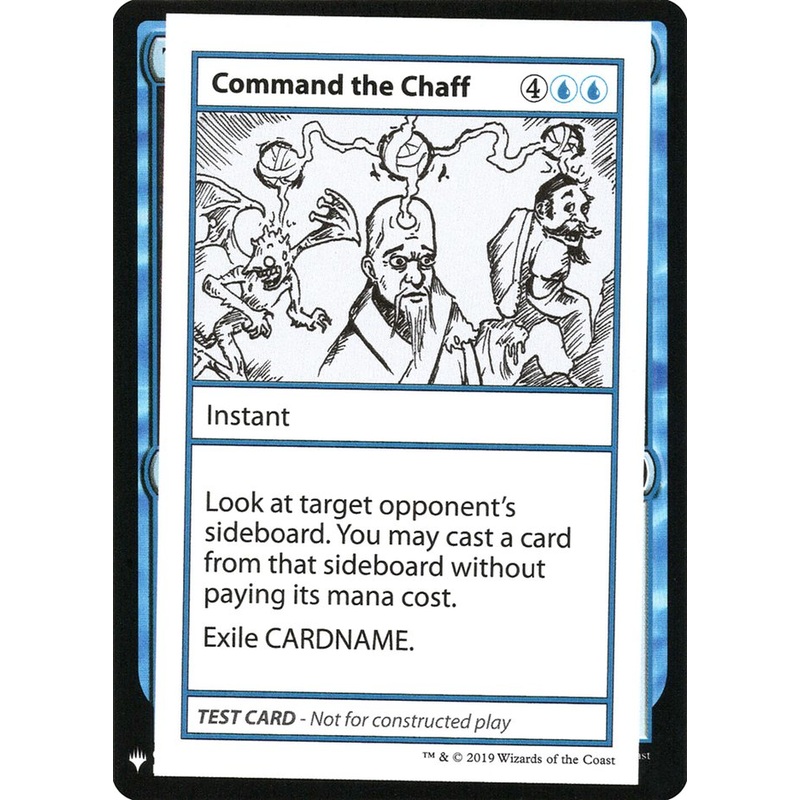 Command the Chaff [Mystery Booster Playtest Cards]