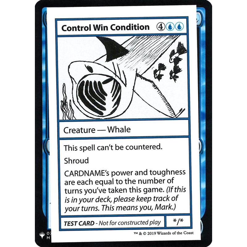Control Win Condition [Mystery Booster Playtest Cards]