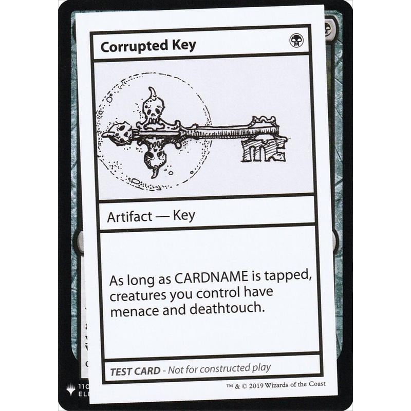 Corrupted Key [Mystery Booster Playtest Cards]