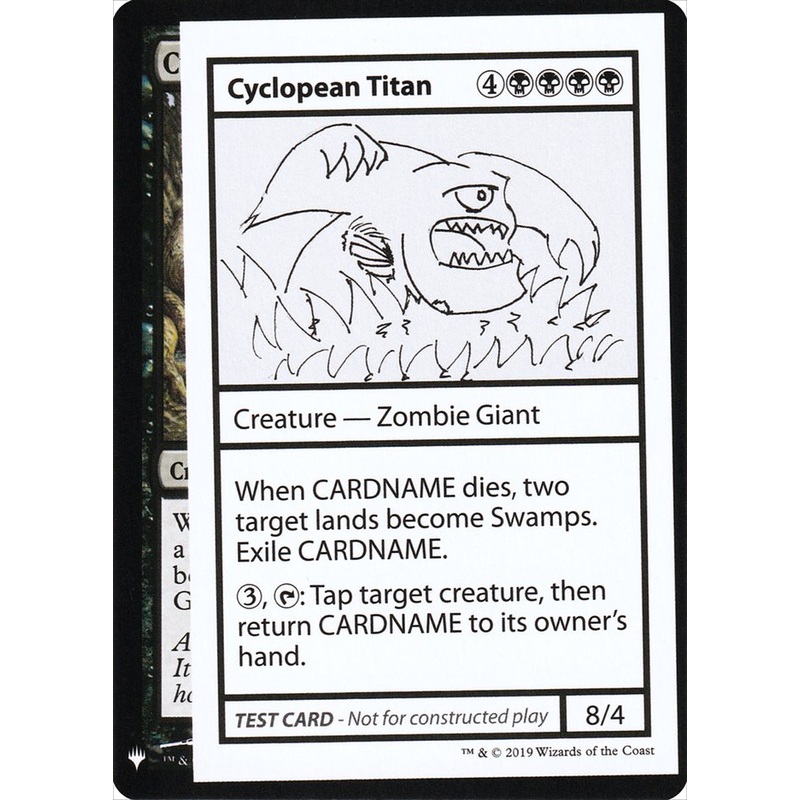 Cyclopean Titan [Mystery Booster Playtest Cards]