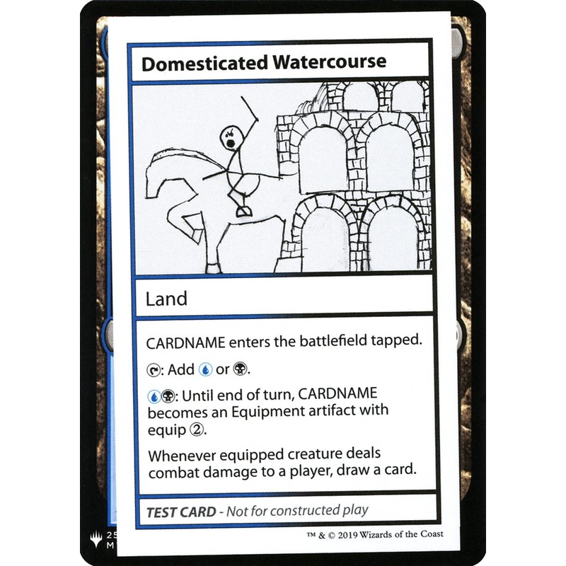 Domesticated Watercourse [Mystery Booster Playtest Cards]