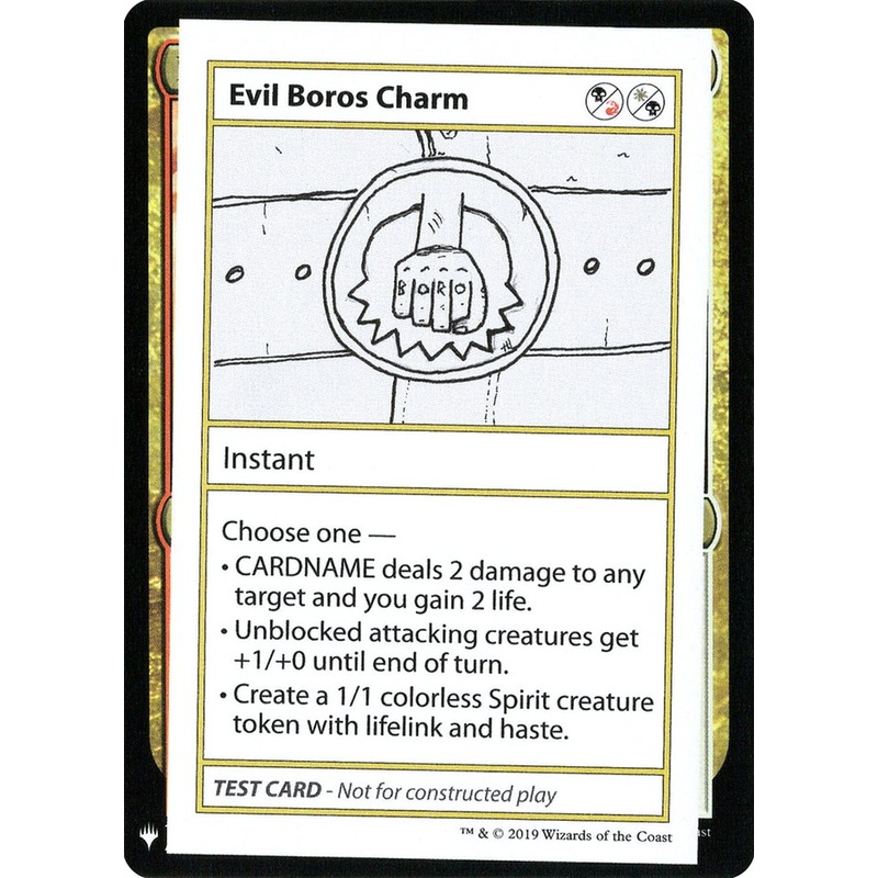 Evil Boros Charm [Mystery Booster Playtest Cards]