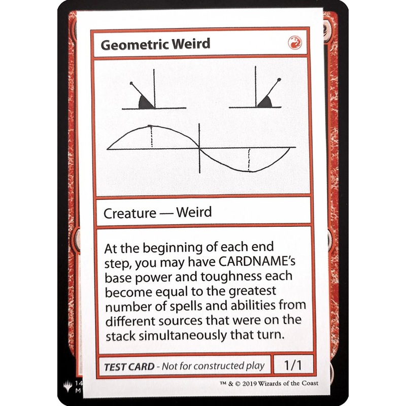 Geometric Weird [Mystery Booster Playtest Cards]