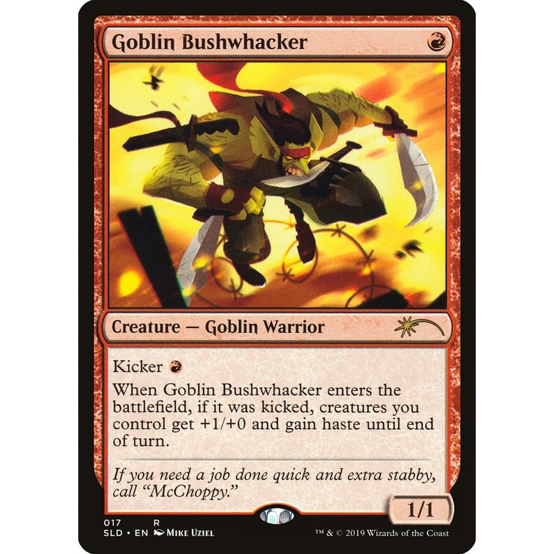 Goblin Bushwhacker [Secret Lair Drop Series]