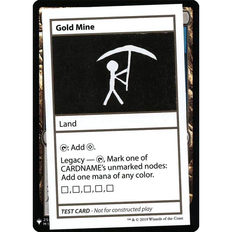 Gold Mine [Mystery Booster Playtest Cards]