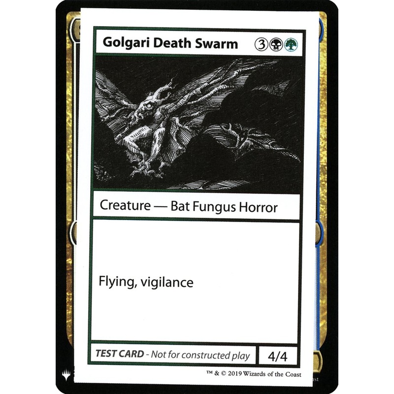 Golgari Death Swarm [Mystery Booster Playtest Cards]