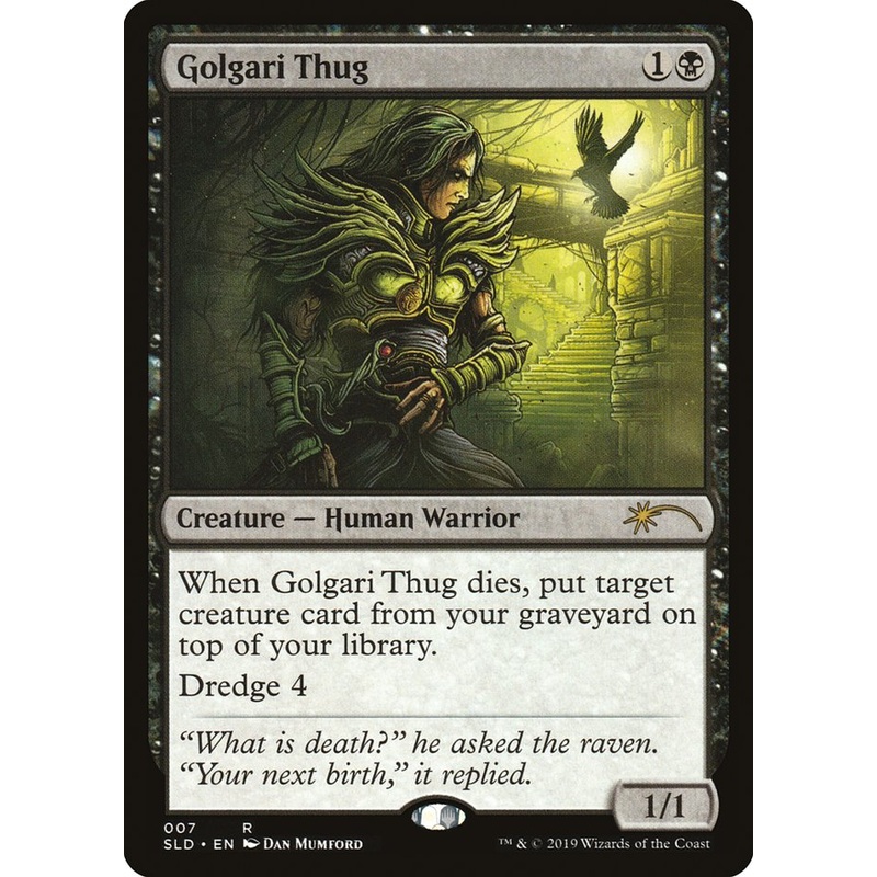 Golgari Thug [Secret Lair Drop Series]
