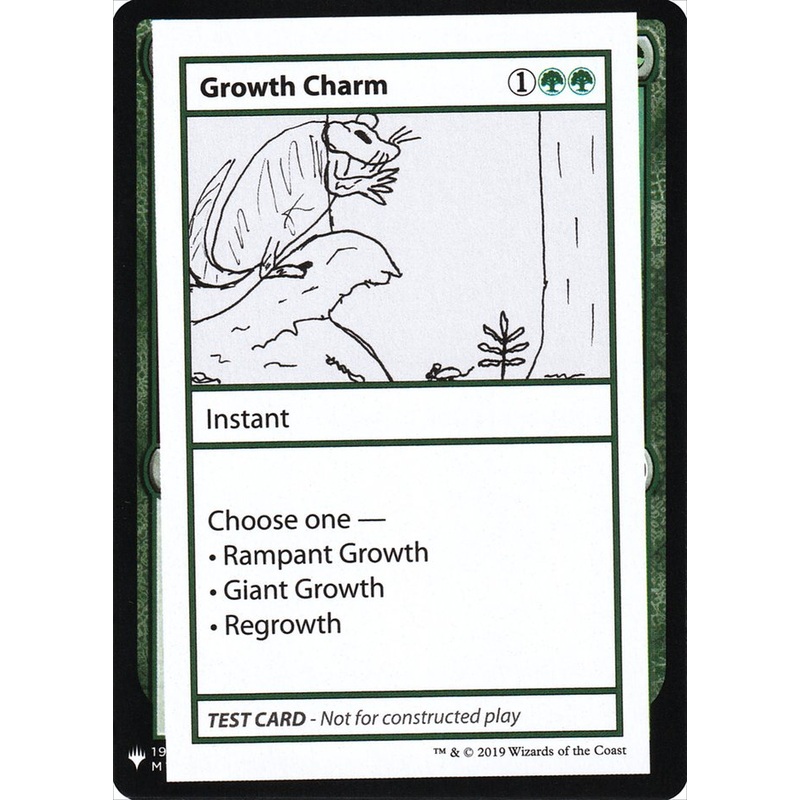 Growth Charm [Mystery Booster Playtest Cards]