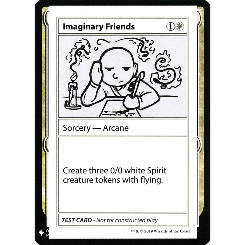 Imaginary Friends [Mystery Booster Playtest Cards]
