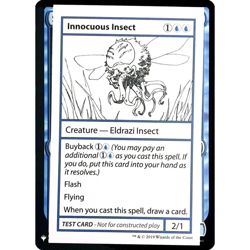 Innocuous Insect [Mystery Booster Playtest Cards]