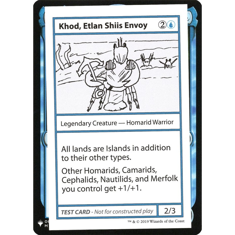 Khod, Etlan Shiis Envoy [Mystery Booster Playtest Cards]