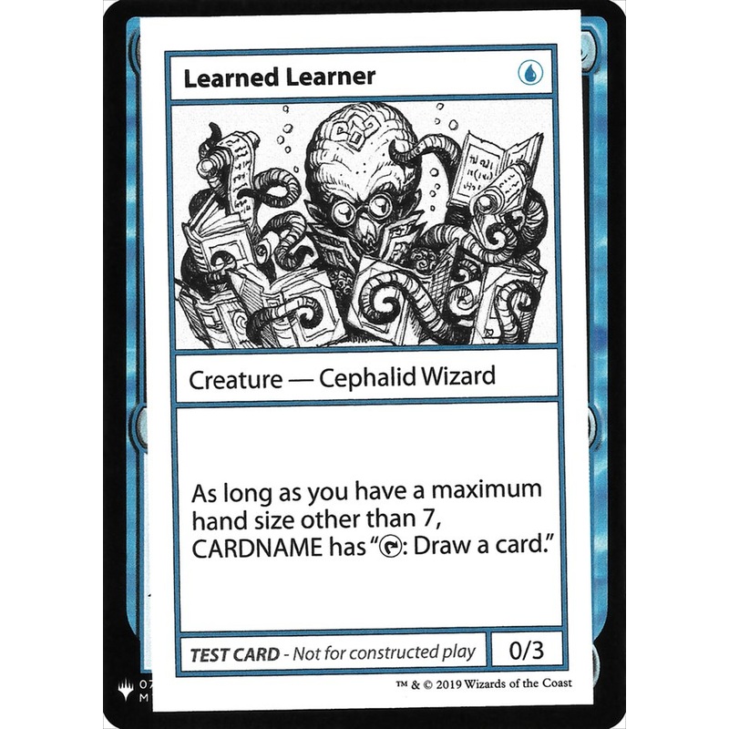 Learned Learner [Mystery Booster Playtest Cards]