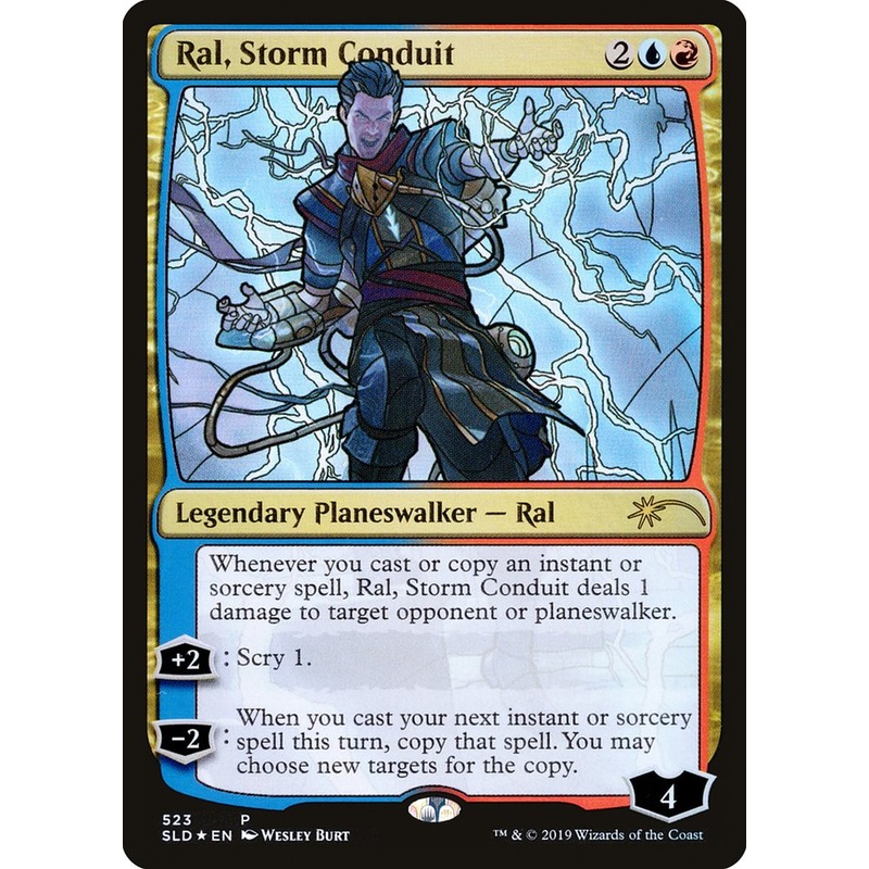 Ral, Storm Conduit (Stained Glass) [Secret Lair Drop Promos]