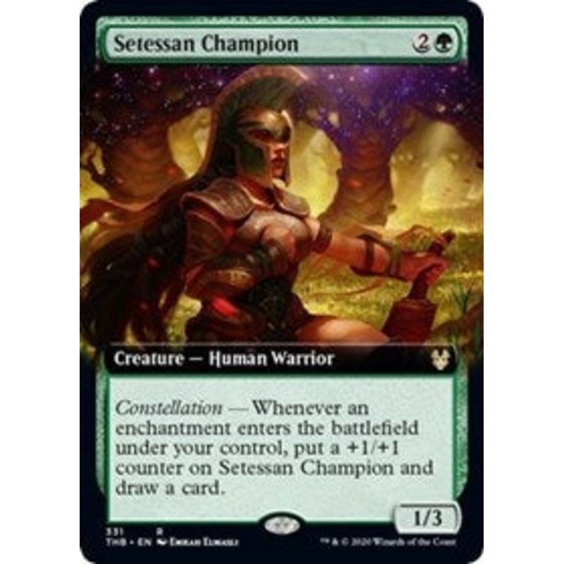 Setessan Champion (Extended Art) [Theros Beyond Death]