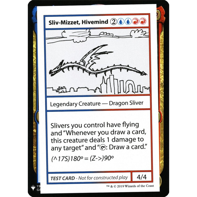 Sliv-Mizzet, Hivemind [Mystery Booster Playtest Cards]