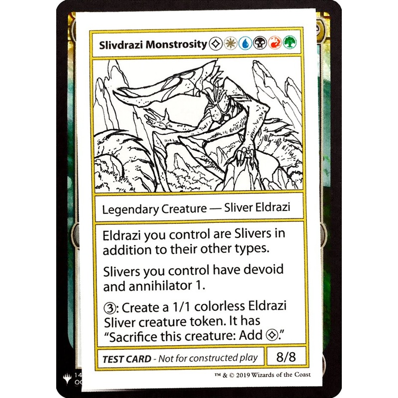 Slivdrazi Monstrosity [Mystery Booster Playtest Cards]
