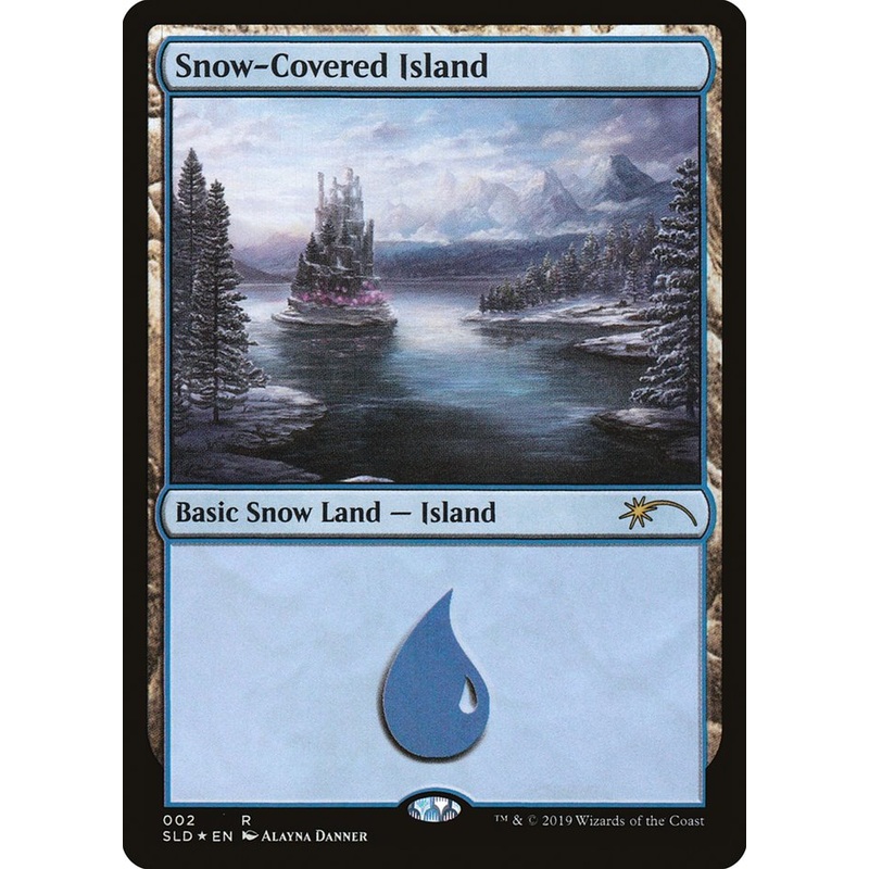 Snow-Covered Island (2) [Secret Lair Drop Series]