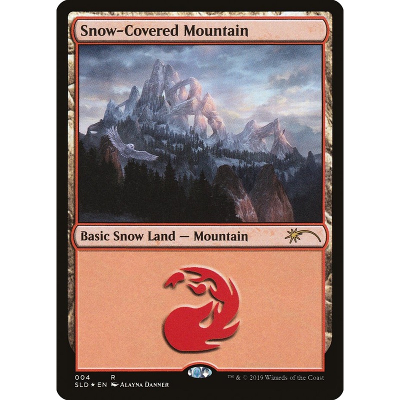 Snow-Covered Mountain (004) [Secret Lair Drop Series]