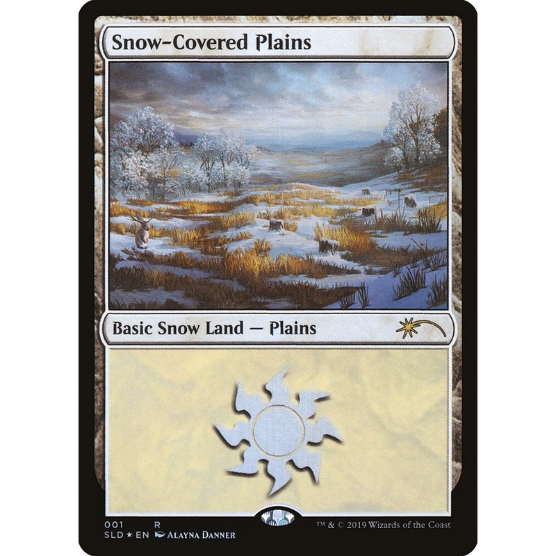 Snow-Covered Plains (001) [Secret Lair Drop Series]