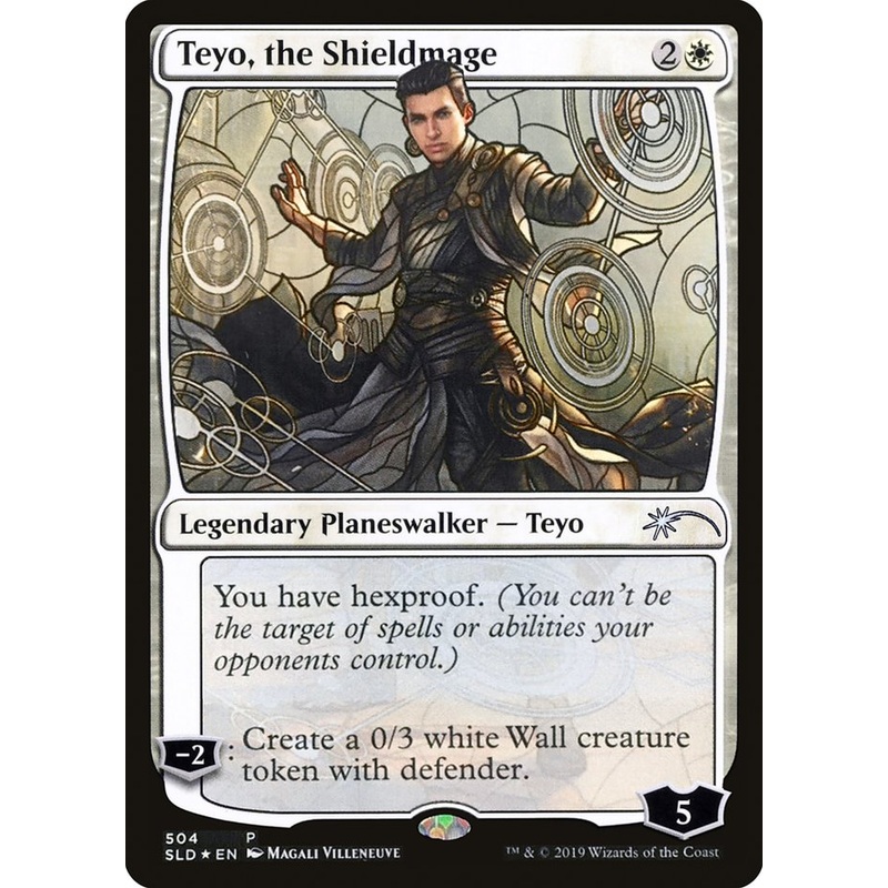 Teyo, the Shieldmage (Stained Glass) [Secret Lair Drop Promos]