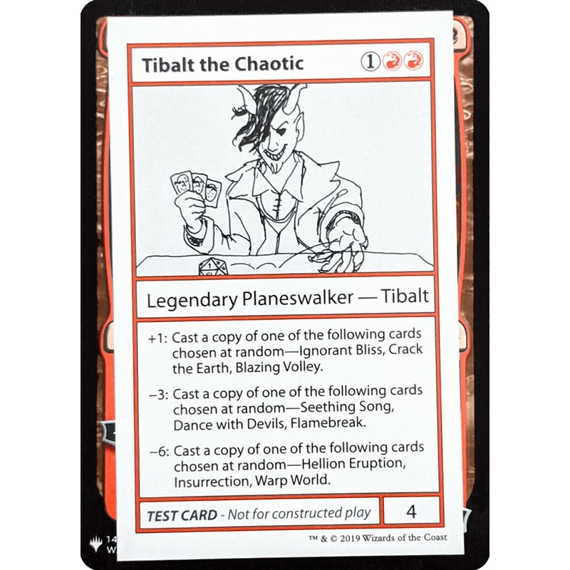 Tibalt the Chaotic [Mystery Booster Playtest Cards]