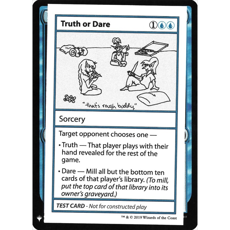 Truth or Dare [Mystery Booster Playtest Cards]