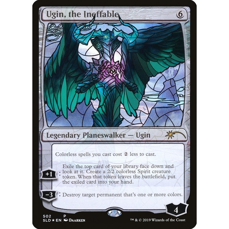 Ugin, the Ineffable (Stained Glass) [Secret Lair Drop Promos]