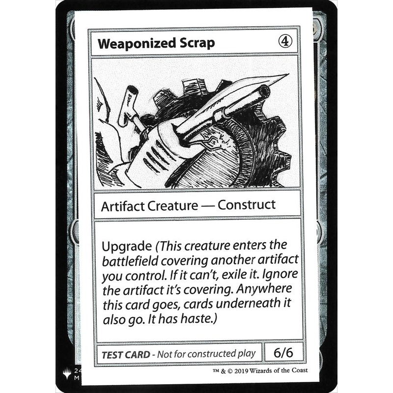 Weaponized Scrap [Mystery Booster Playtest Cards]