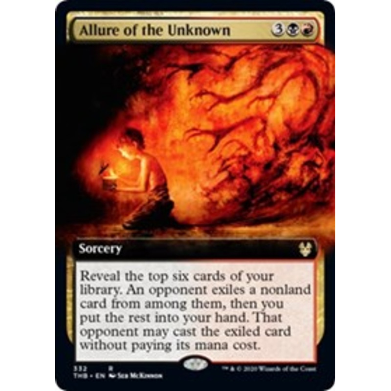 Allure of the Unknown (Extended Art) [Theros Beyond Death]