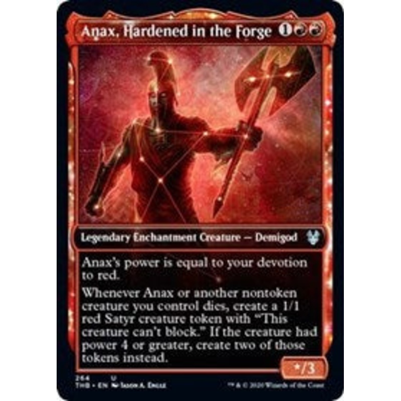 Anax, Hardened in the Forge (Showcase) [Theros Beyond Death]