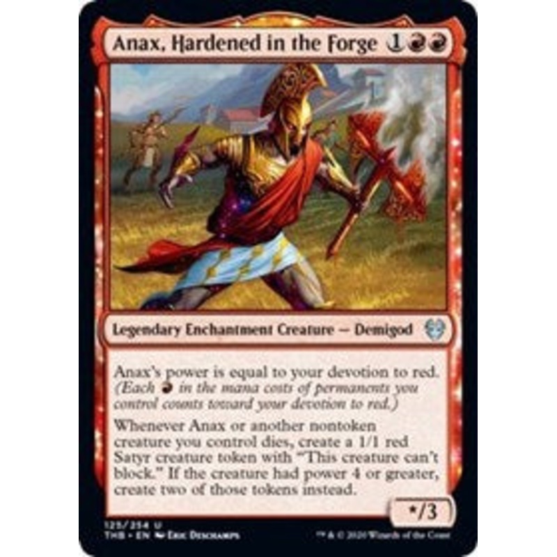 Anax, Hardened in the Forge [Theros Beyond Death]