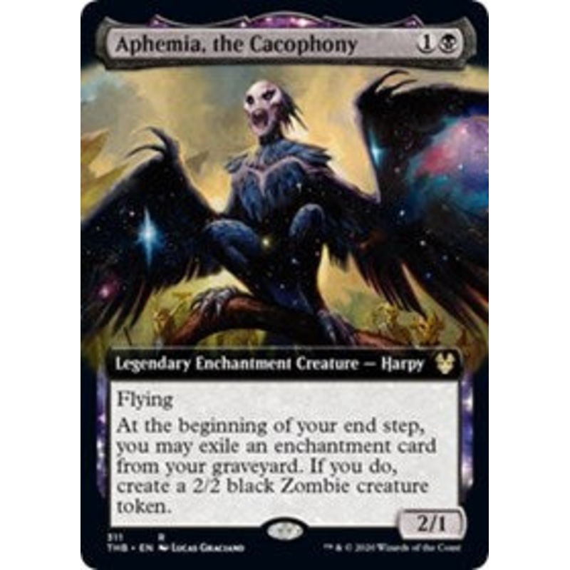 Aphemia, the Cacophony (Extended Art) [Theros Beyond Death]