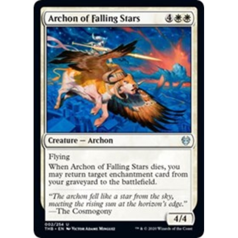 Archon of Falling Stars [Theros Beyond Death]